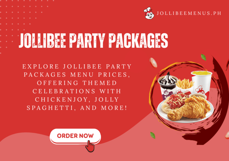 Jollibee Party Packages